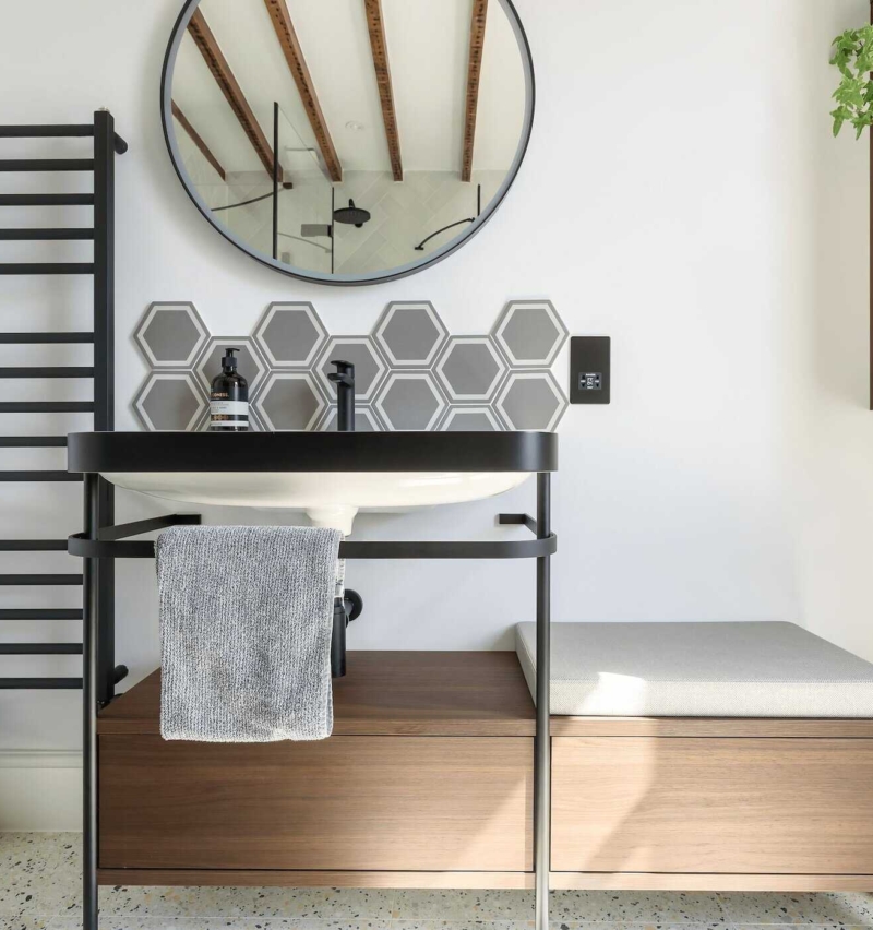 Contemporary Family Bathroom