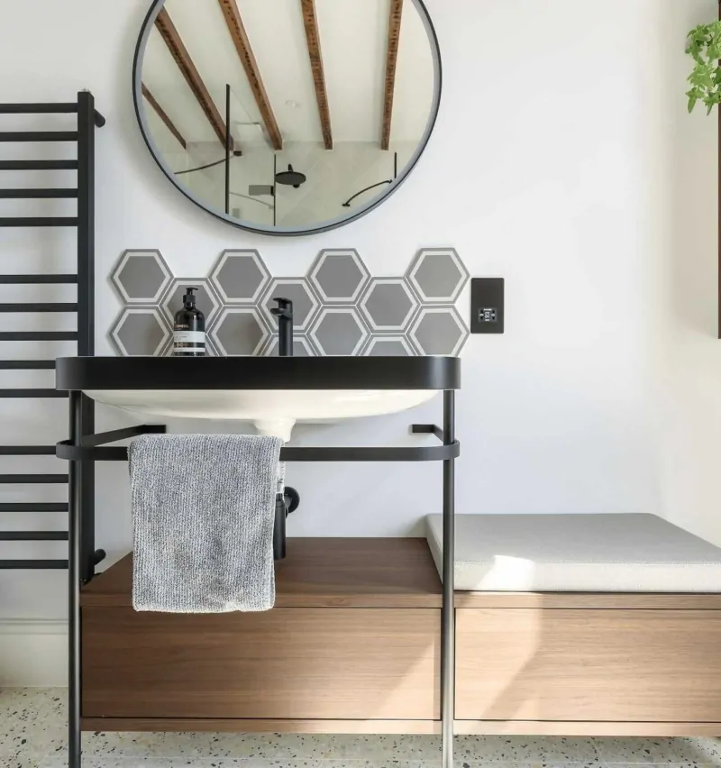Contemporary Family Bathroom