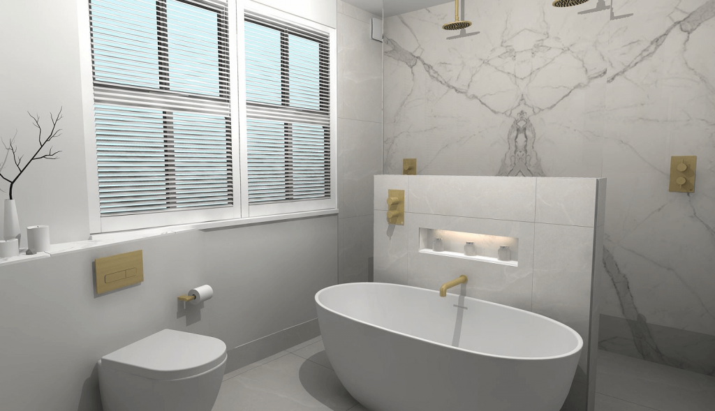 CAD Bathroom Design 