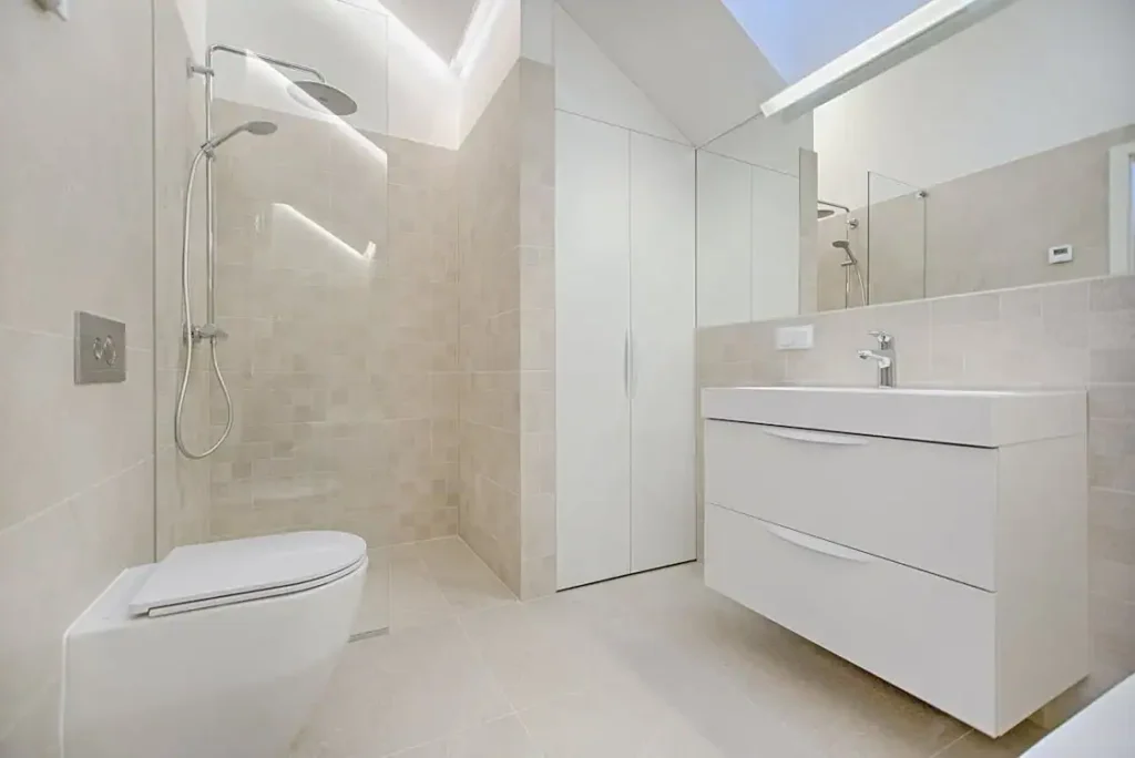 self contained shower room in East Sussex