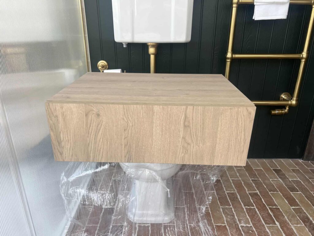 1 Drawer Dressing Table 700mm Oak