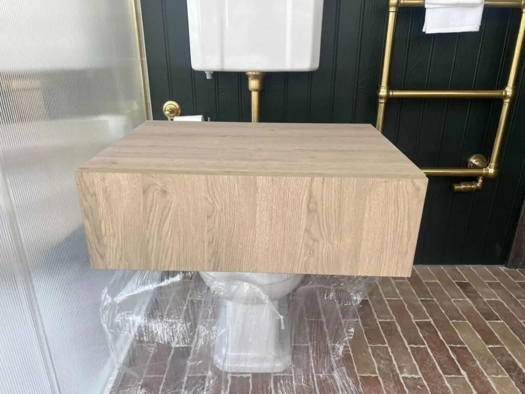 1 Drawer Dressing Table 700mm Oak