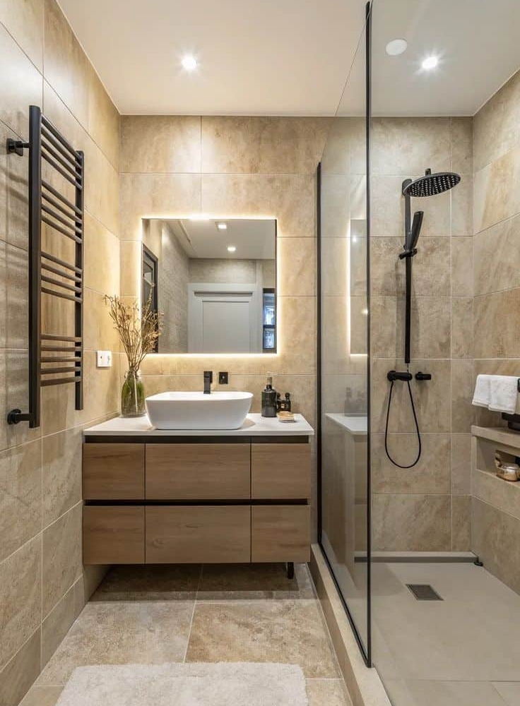 Beige & Cream Bathroom Suites